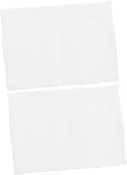 Cabilock Kids Pillow 2pcs Polyester White Pillow Cover Pillowcase Pillow Cases Pillowcases Toddler Bed