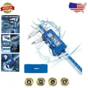 Stainless Steel 6" Digital Caliper - Multi-Unit Measurement, Auto-Off Feature