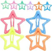 OATIPHO 10pcs Hair Clip Hair Clips Star Hair Clips Hair Clips for Hair Clips Hair Clips Star Clips Hair Pins Hair Barrettes for Metal