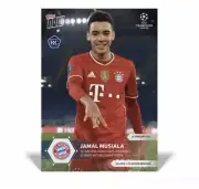 2020 TOPPS NOW UCL Jamal Musiala #45 FC Bayern Munchen Rookie RC PR 9352 UEFA