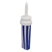 (83mm White&Blue) Tees Plastic Long Ball Base Low Friction Brush Suppor MU