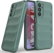 [Eabhulie] Galaxy M34 5G Case, Flexible TPU Silicone Non-Slip Shock-Absorbent Case Cover for Samsung Galaxy M34 5G Green