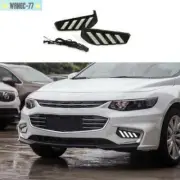 LED Daytime Running Light DRL Lights Fog Lamp For Chevrolet Malibu 2016-2018 New (for: Chevrolet)