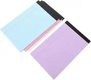 KICHOUSE 4 Legal Pads Tearable Memo Notebooks with Ruled Lines for Office Study and Travel Lightweight Portable Notepads for Daily Planning and Task Organization