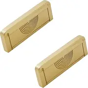 Brass Cabinet Knobs 2 Pack Chinese Style Gold Drawer Handle Brass Shoe Cabinet Cabinet Wine Cabinet Handle-Single Hole