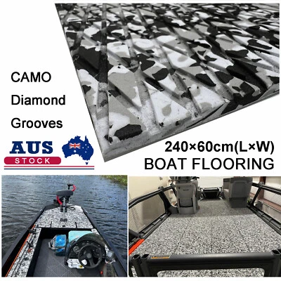 Digital Camo EVA Foam Boat Flooring Marine Sea Decking Carpet , Self -adhesive