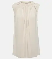 [Toteme] Toteme Gathered jersey top AU 8 beige
