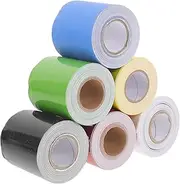 Homoyoyo Blackboard Border Decal 6 Rolls of Wear-resistant Bulletin Board Trim Classroom Border Paper