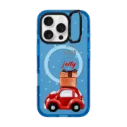iPhone 16 Pro Impact Ring Stand Case MagSafe Compatible Santa's car