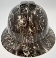 New Full Brim Hard Hat Custom Hydro Dipped JESUS CHRISTO