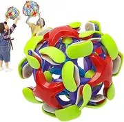Breathing Balls for Kids | Colorful Retractable Sphere Ball - Telescopic Toys for Kids, Outdoor Throwing Fidget Party Props for Breathing Exercises and Play