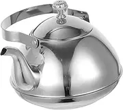 Amosfun Stainless Steel Teapot with Infuser Capacity Kettle for Daily Use and Easy to Clean for Induction Cookers Present for Friends