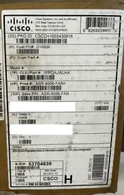Cisco ASR-9006-FAN V02 ASR-9006 Fan Tray New