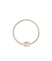 Jacquemus Circle And Square Choker One size Yellow