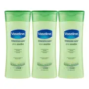 Vaseline Intensive Care Aloe Soothe Lotion, 100ml (Pack of 3)