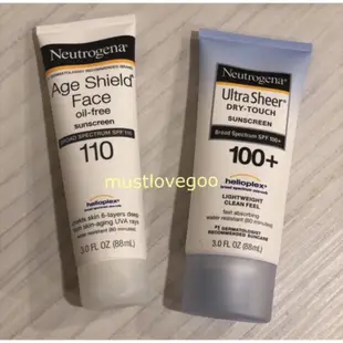 露得清🇺🇸SPF50+ 臉部 身體 防曬乳 SPF110 清爽無油防水 Neutrogena 防曬 噴霧 中文標