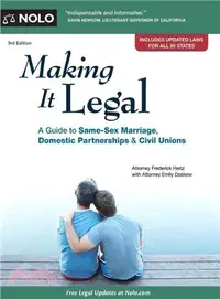 在飛比找三民網路書店優惠-Making It Legal ― A Guide to S