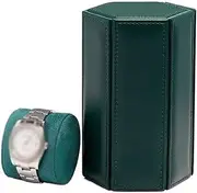 Watch Display Box Portable Travel Watch Storage Bag Fashion PU Leather Watch Storage Box Watch Storage Box Watch Cases for Men (Color : B) FANDIAO