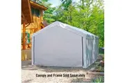 Enclosure Kit for Flyline Portable Single Carport 10ft x 20ft