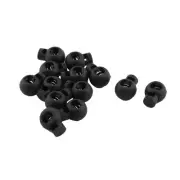 Travel Cord Locks Spring Loaded Stopper Toggle Buckle Rope Clamp 13PCS