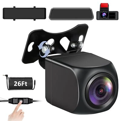 【Backup Camera for Mirror Dash Cam】 Rear View Reverse Camera 4 Pin for 95% Re...