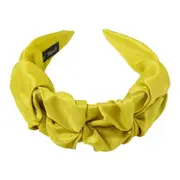 2PCS Women Satin Ruched Headbands Hairbands Hair Hoop Big Size Head Bezel Band Hair Accessories for Girls Headwear Headdress