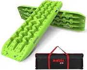 Recovery Tracks with Bag 4x4 Recovery Boards Offroad 4wd Tracks 22046LBS/10000KG Stand for Automotive Accessories Tires and Wheels in the Sand Mud Snow(GEN 3.0 Light Green)