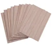 10Pcs Balsa Wood Sheets Wooden Plate 150*100*2mm For House Ship Craft Model5951
