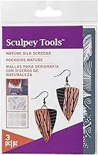 Sculpey Silk Screen - Nature Silk Screens, Florals