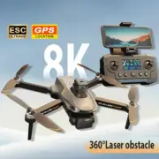 Drone 8K Professional Dual Camera 360°Quadcopter Obstacle Avoidance Optical Flow