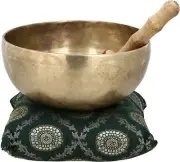 Buddhist Bowl Music Brass Himalayan Sound Healing Singing Bowl for Meditation