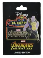 Disney Studio Store Hollywood Avengers Infinity War Marquee Pin Artist Proof