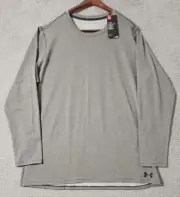 Under Armour ColdGear Fitted Men's Long Sleeve Shirt GRAY 133249019 3XL MRSP $50