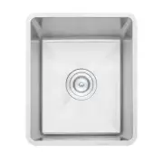 Build Essentials DSS1815 18" Undermount Single Basin Bar Sink - - Stainless
