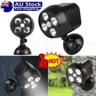Battery Powered Motion Sensor Security Light Outdoor Garden Lamp Spotlight NJ