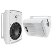 IHome 4" Inch Bluetooth Outdoor 100W Watts Waterproof Wall Mounted Speakers Pair