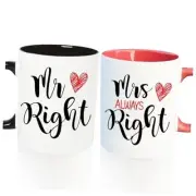 Mr Right and Mrs Always Right Wedding Gifts Anniversary Bridal Shower