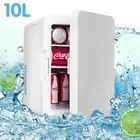 Portable 10L Mini Fridge Table Top Small Cooler Beer Ice Box Bar Refrigerator