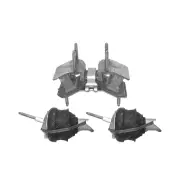 Front + Rear Engine Mount Kit for Ford Falcon FG X Barra 195 FG 4.0L 6Cyl