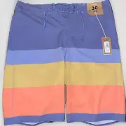 PATAGONIA Hydropeak Boardshorts 21" Mens Size 30 Current Blue Swim Trunks