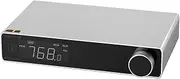 Topping E70 Velvet AK4499EX Home Stereo Decoder DSD512/768kHz XU316 Bluetooth5.1/USB/Opt/Coax Input RCA/XLR Output HiFi Audio Desktop DAC with Remote Control (Silver)