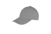 Result Unisex Core Memphis 6 Panel Baseball Cap (Dove Grey) (One Size)