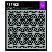 Hero Arts Asana Pattern Stencil from the Charming Easter Collection : February