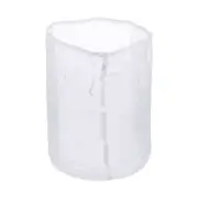 100 Mesh Paint Filter Bag 17.7" Dia Nylon Strainer with Drawstring for Filtering