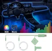 Car Led Strip Lights,Interior Lights,Ambient Lighting Kit with RGB 16 Million Co