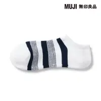在飛比找momo購物網優惠-【MUJI 無印良品】男棉混足底圈絨厚織淺口直角襪(共3色)