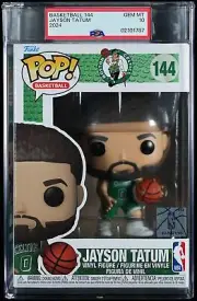 Jayson Tatum Basketball Boston Celtics 144 Funko Pop! PSA 10 GEM MINT