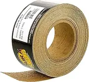 Dura-Gold Premium - 40 Grit Gold - Hook & Loop Backing Longboard Continuous Sandpaper Roll, 2-3/4" Wide, 12 Yards Long - for Automotive & Woodworking Air File Long Board Sanders, Hand Sanding Blocks
