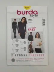 Burda Sewing Pattern 6990 Women's Shirt Pattern Size US 8-20 EUR 34-46 NEW