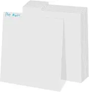 SECFOU Vinyl Record Dividers with Tabs Pp Material Easy to Organize Round Corner Design Book Shelf Separators Record Album Storage